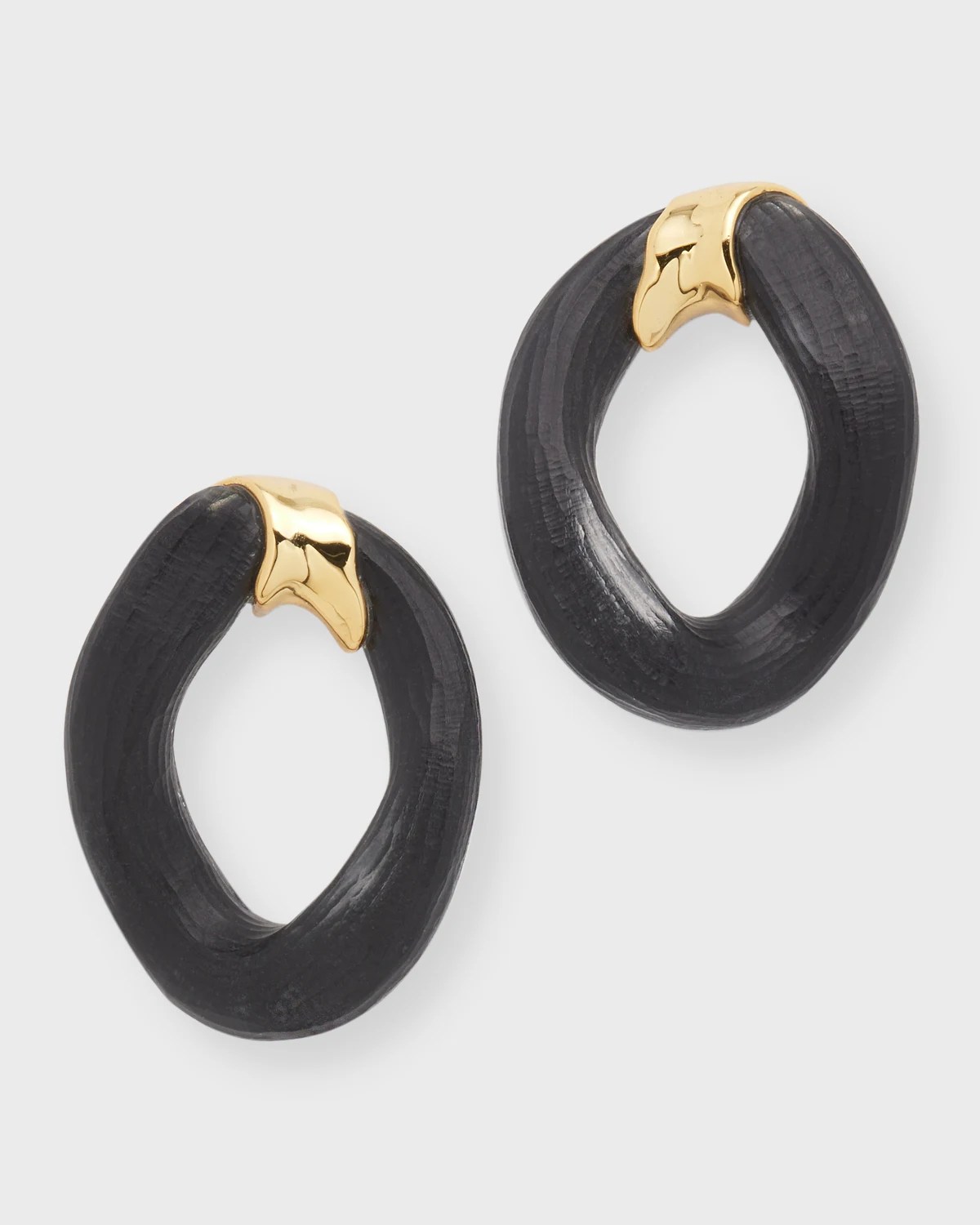 Alexis Bittar Molten Hoop Earrings Neiman Marcus