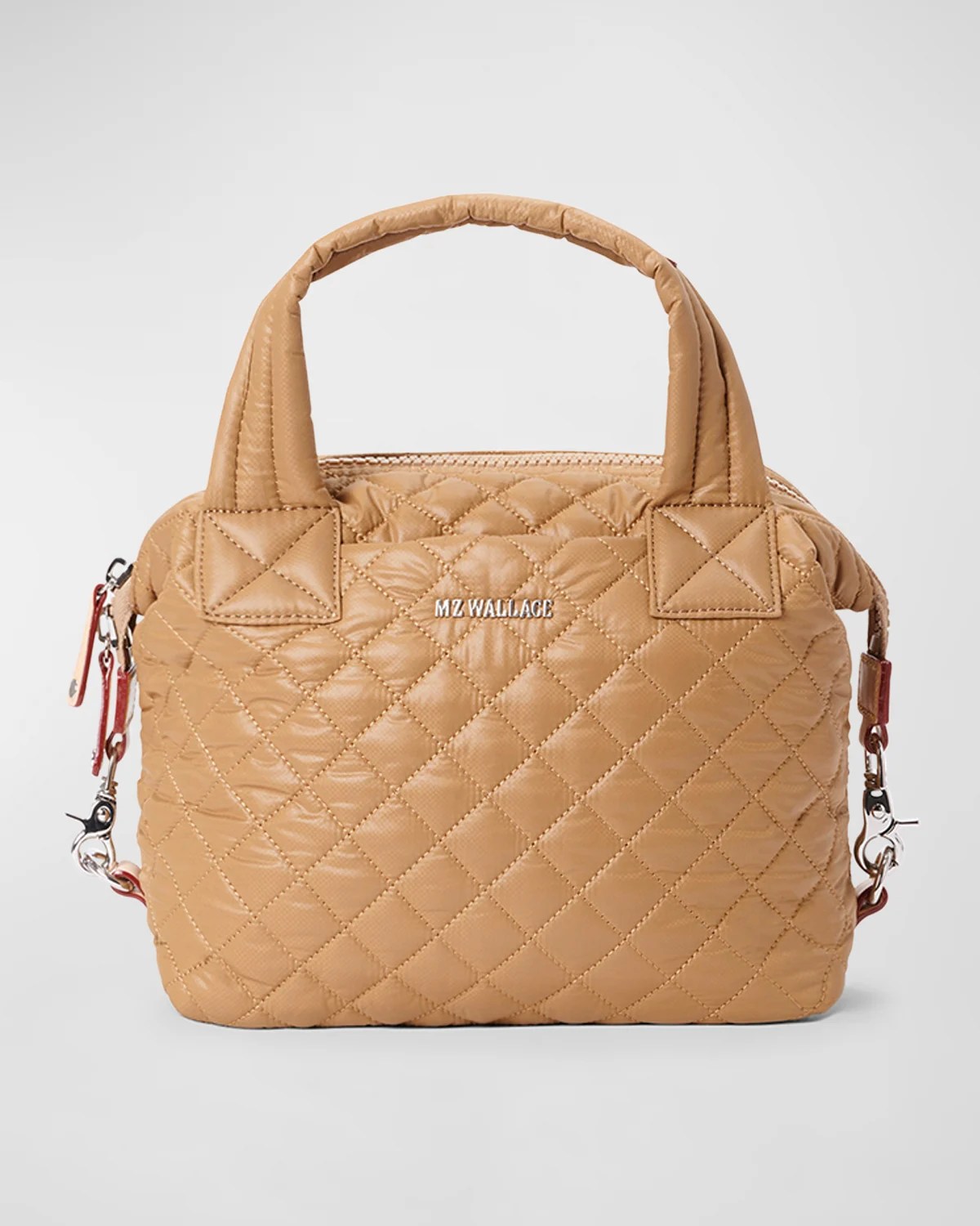 MZ WALLACE Sutton Deluxe Small Patent Quilted Crossbody Bag Neiman Marcus