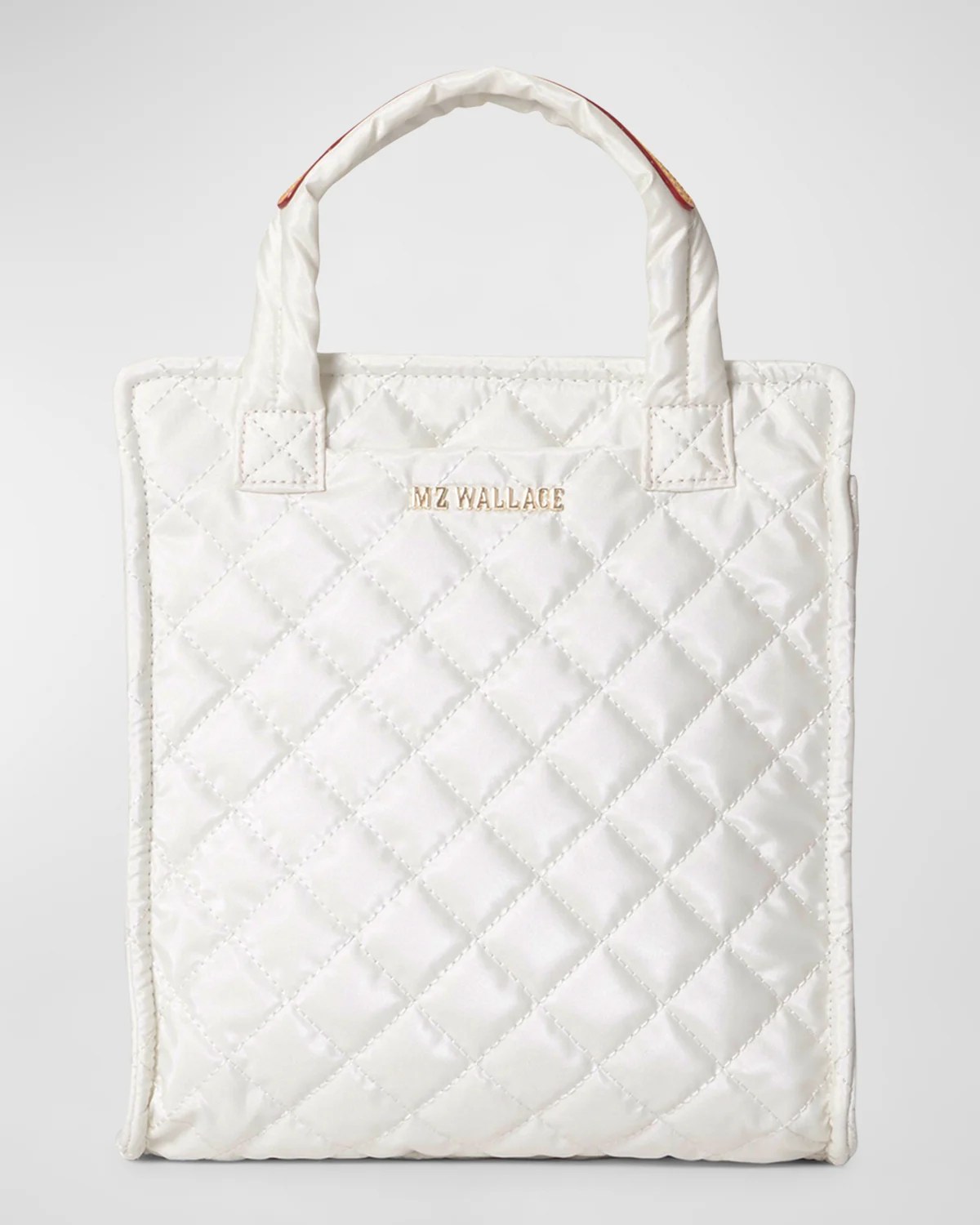 MZ WALLACE Mini Box Quilted Nylon Tote Bag Neiman Marcus