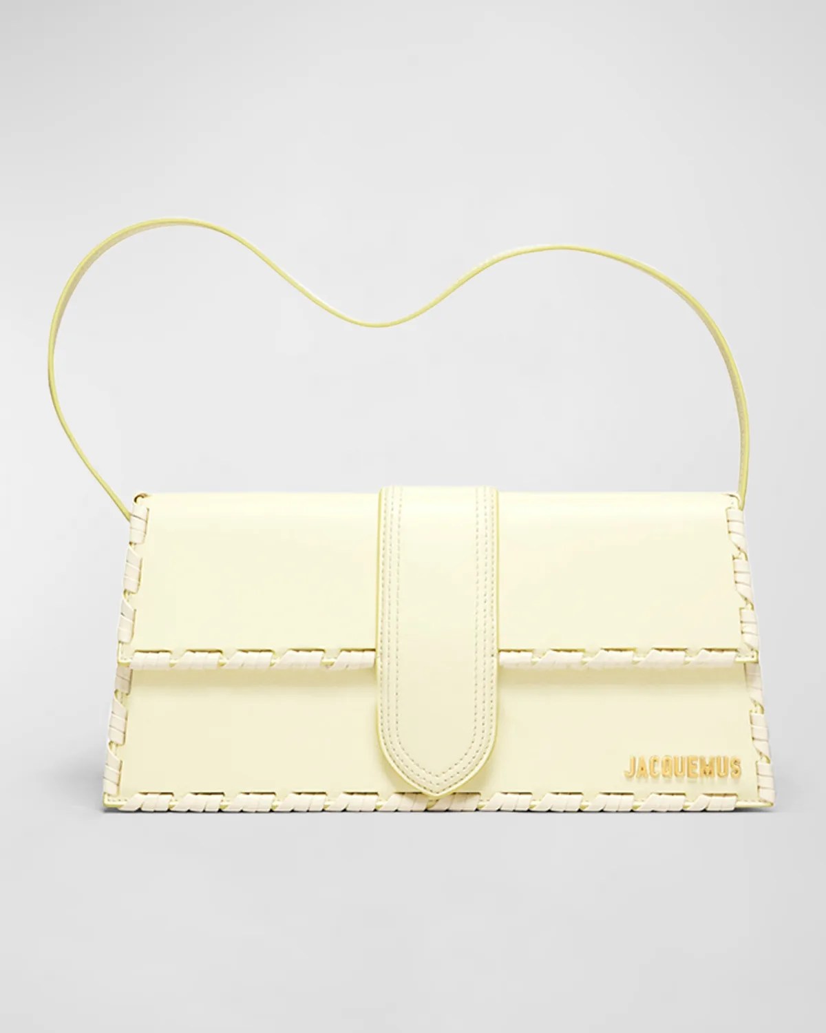 Jacquemus Le Bambino Long Leather Shoulder Bag Neiman Marcus