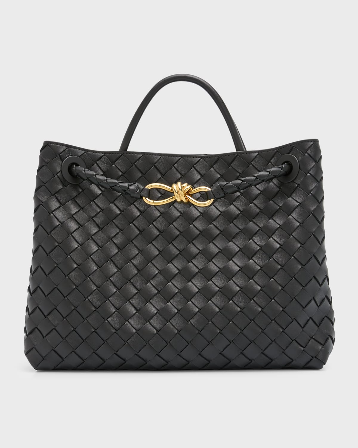 Bottega Andiamo Small Intreccio TopHandle Bag Neiman Marcus