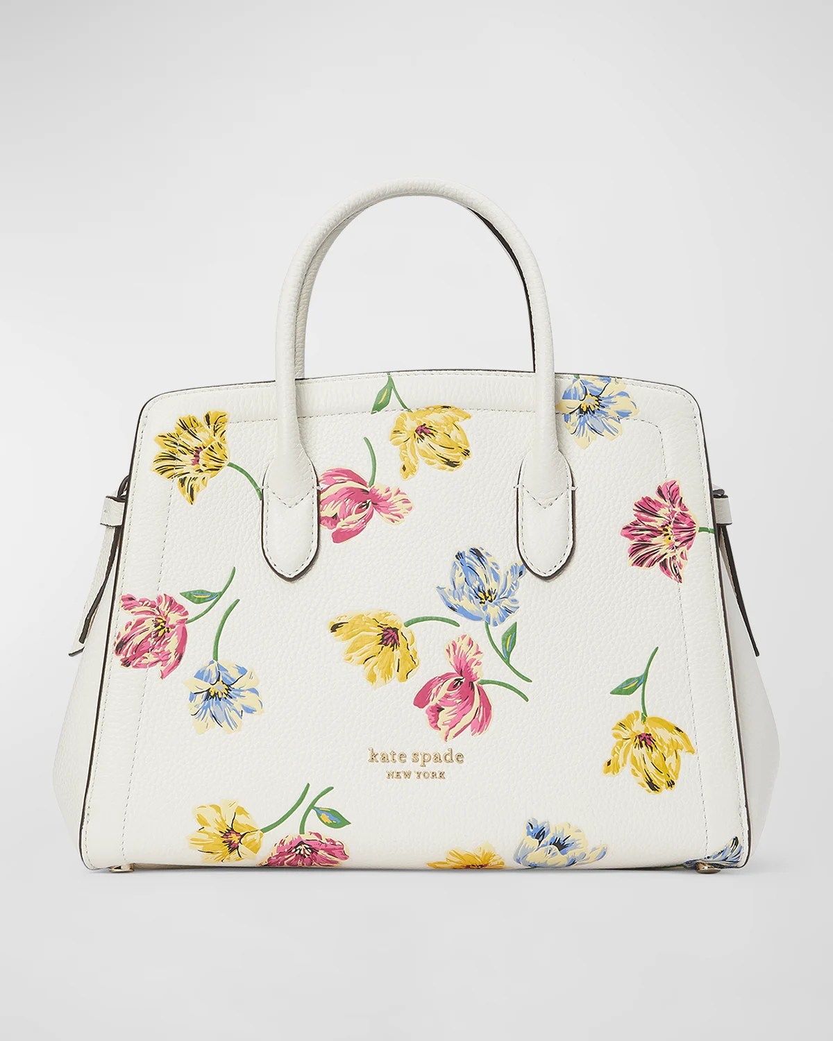 kate spade new york knott medium tulip tossembossed crossbody bag