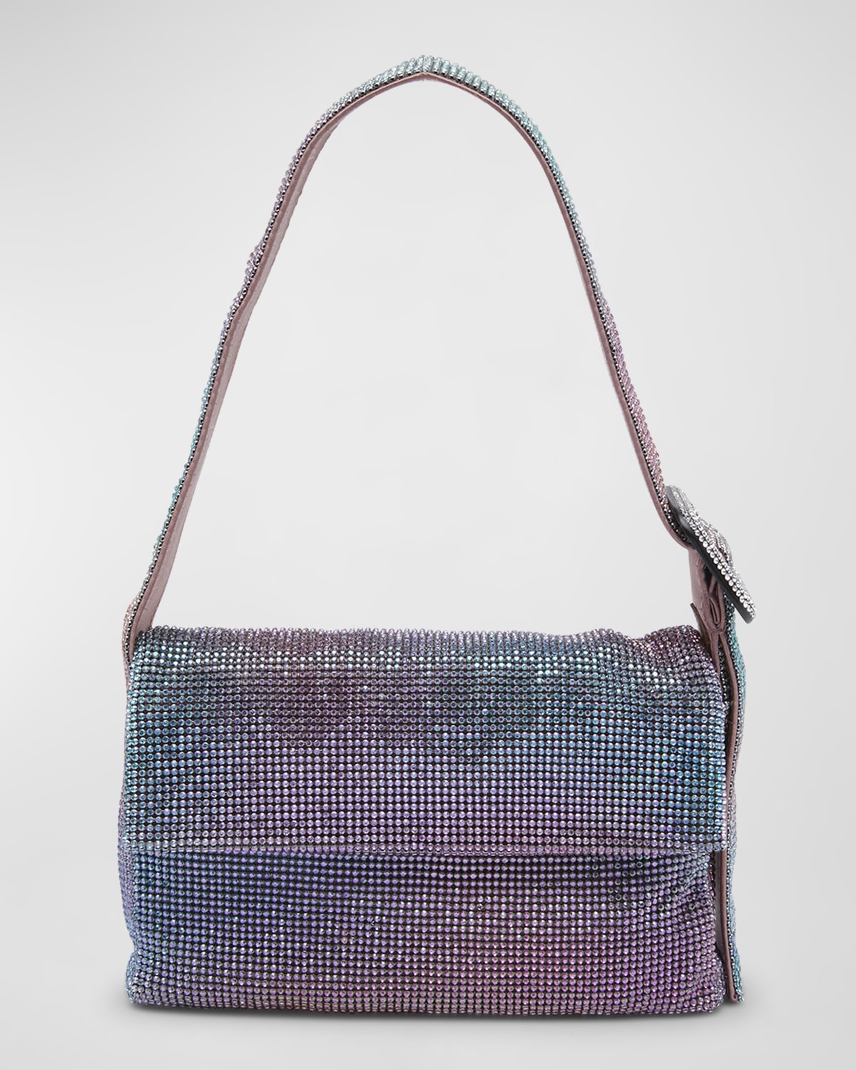 Benedetta Bruzziches Vitty Mignon Crystal Mesh Shoulder Bag Neiman Marcus