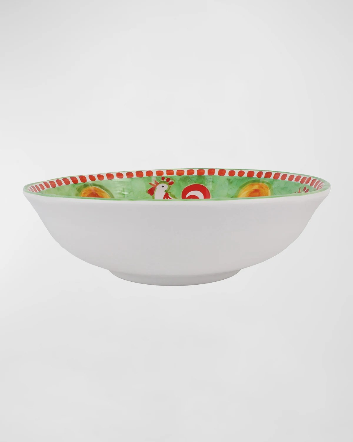 Vietri Melamine Campagna Uccello Large Serving Bowl Neiman Marcus
