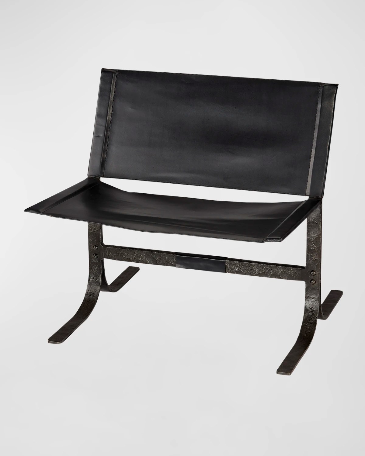 Four Hands Halston Leather Sling Chair Neiman Marcus