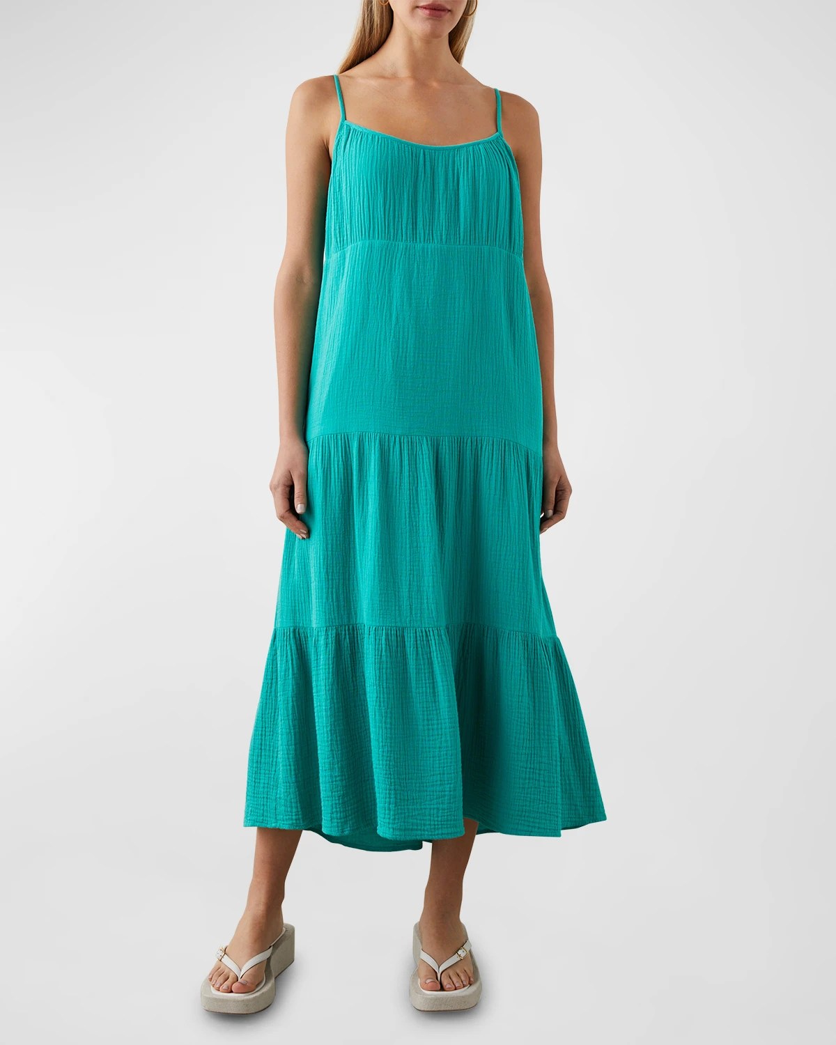 Rails Valentina Gauze Mini Dress Neiman Marcus