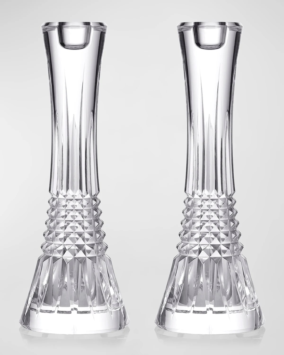 Waterford Crystal Lismore Diamond Candlesticks, Set of 2 Neiman Marcus