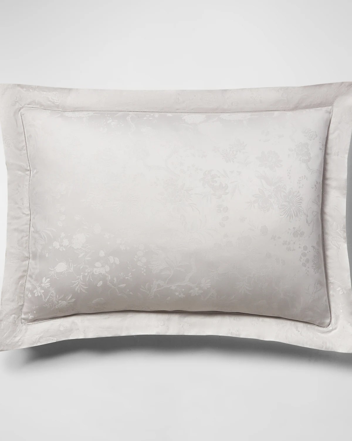 Ralph Lauren Home Bethany Jacquard Organic Cotton Queen Flat Sheet