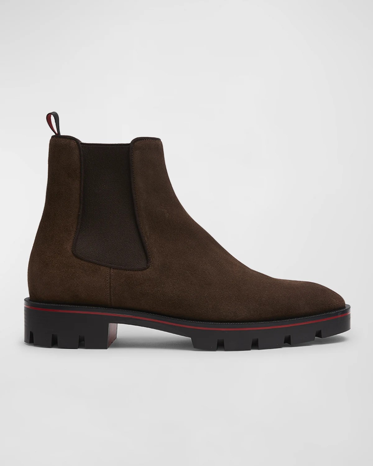 Gucci Men's Novo GG Canvas Chelsea Boots Neiman Marcus