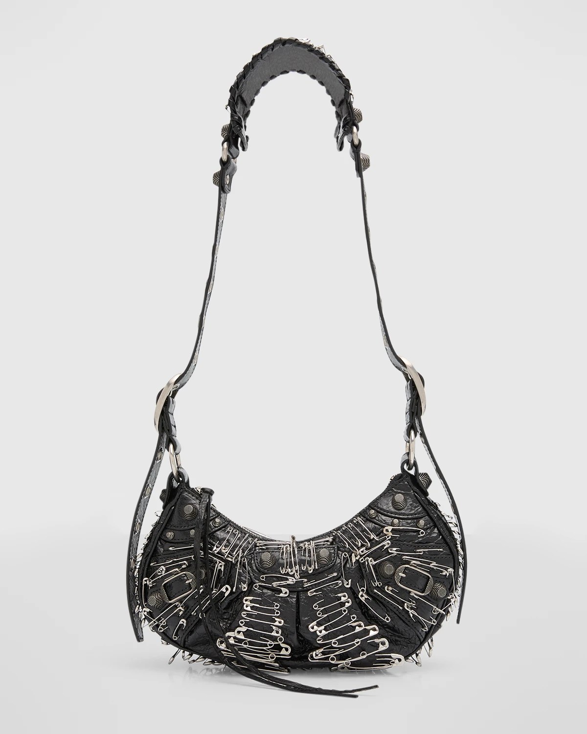 Balenciaga Le Cagole XS Shoulder Bag In Denim Neiman Marcus