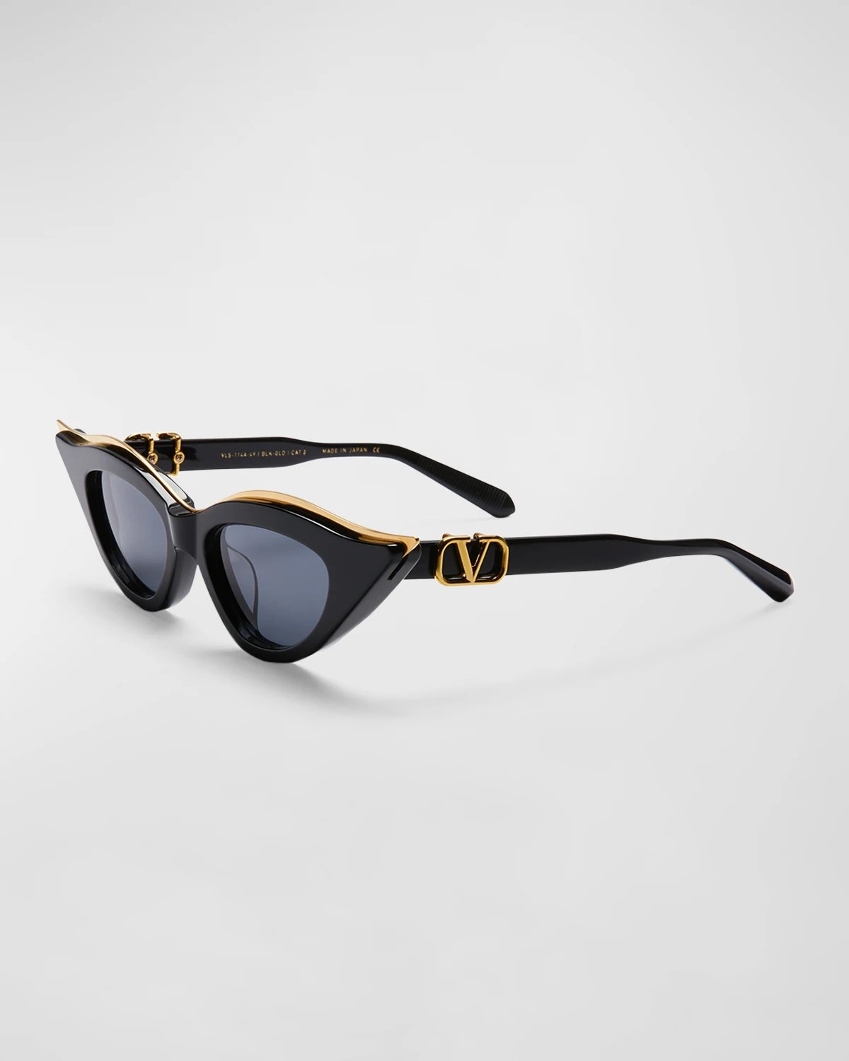 Valentino Garavani VGoldcut I CatEye Acetate & Titanium Sunglasses
