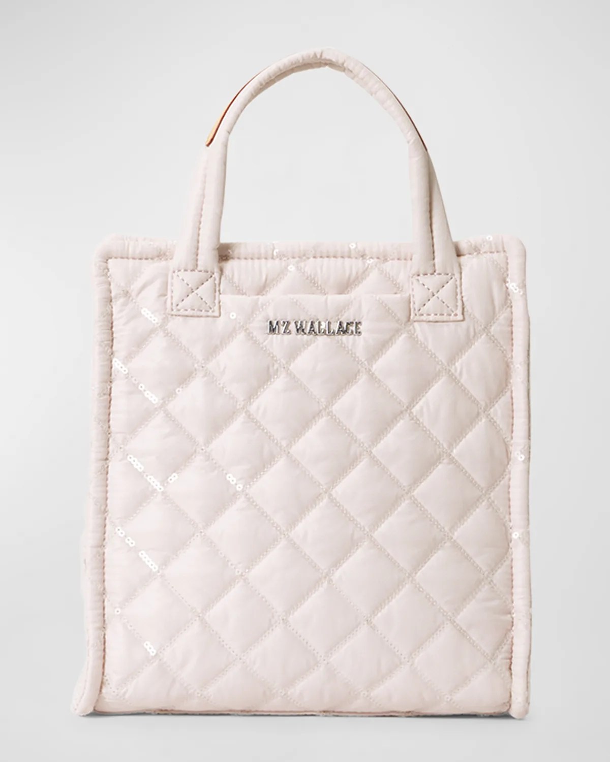 MZ WALLACE Crosby Quilted Metallic Everywhere Tote Bag Neiman Marcus