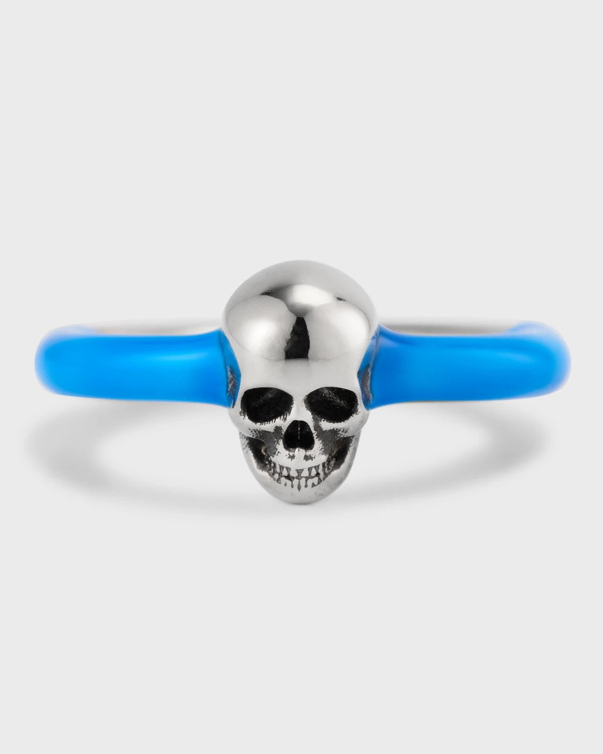 Alexander McQueen Men's Giant Skull Ring Neiman Marcus
