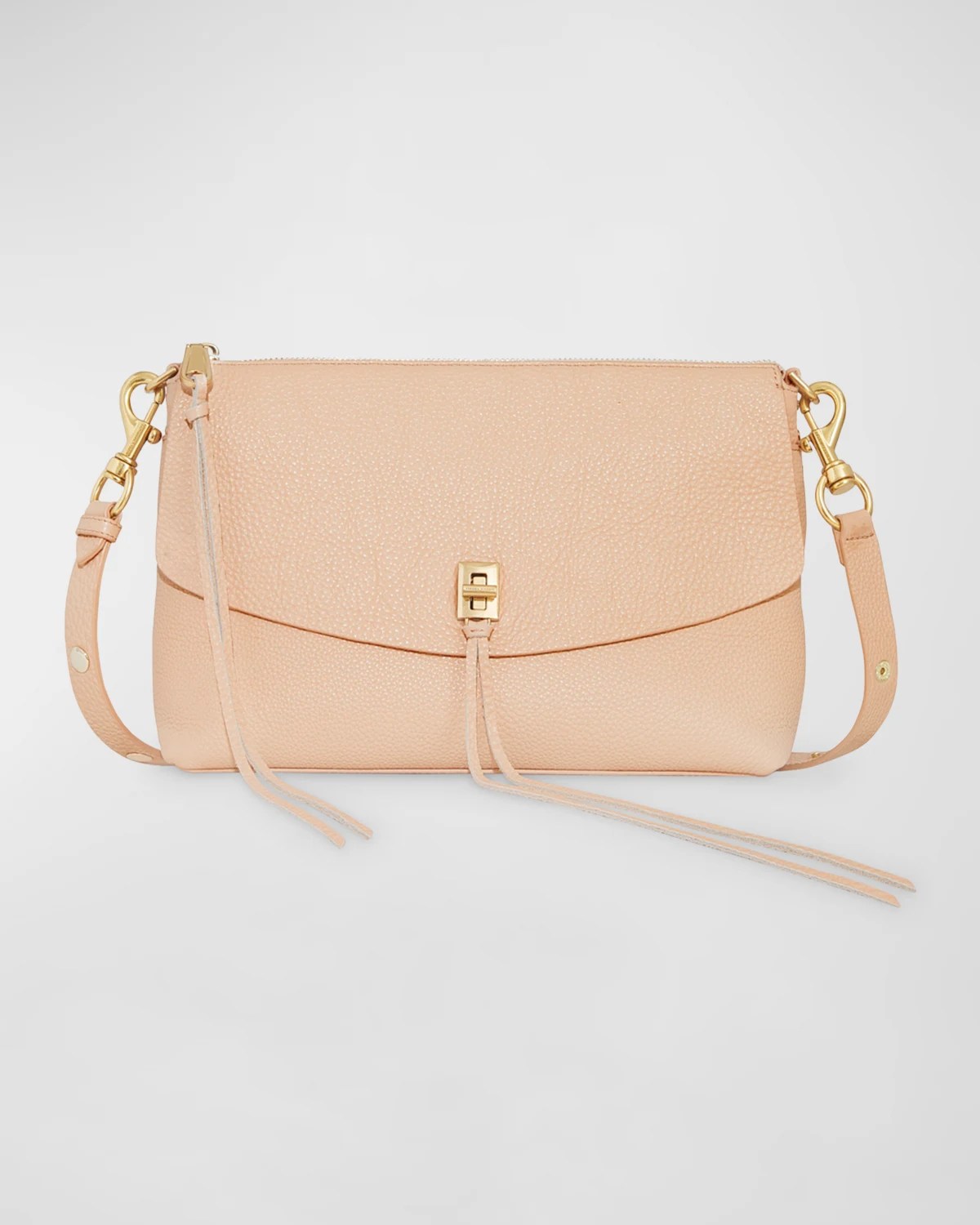 Rebecca Minkoff Darren Zip Leather Crossbody Bag Neiman Marcus