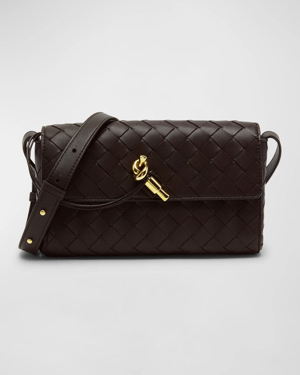 Bottega Cassette Intrecciato Leather Shoulder Bag Neiman Marcus