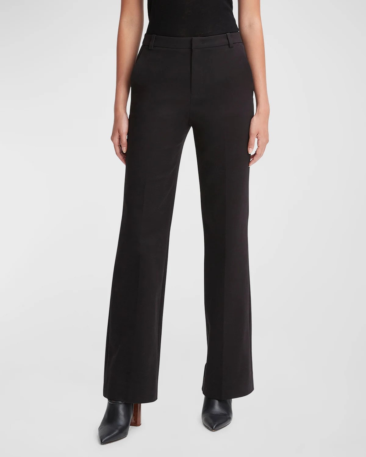 Smythe MidRise Bootcut Pants Neiman Marcus