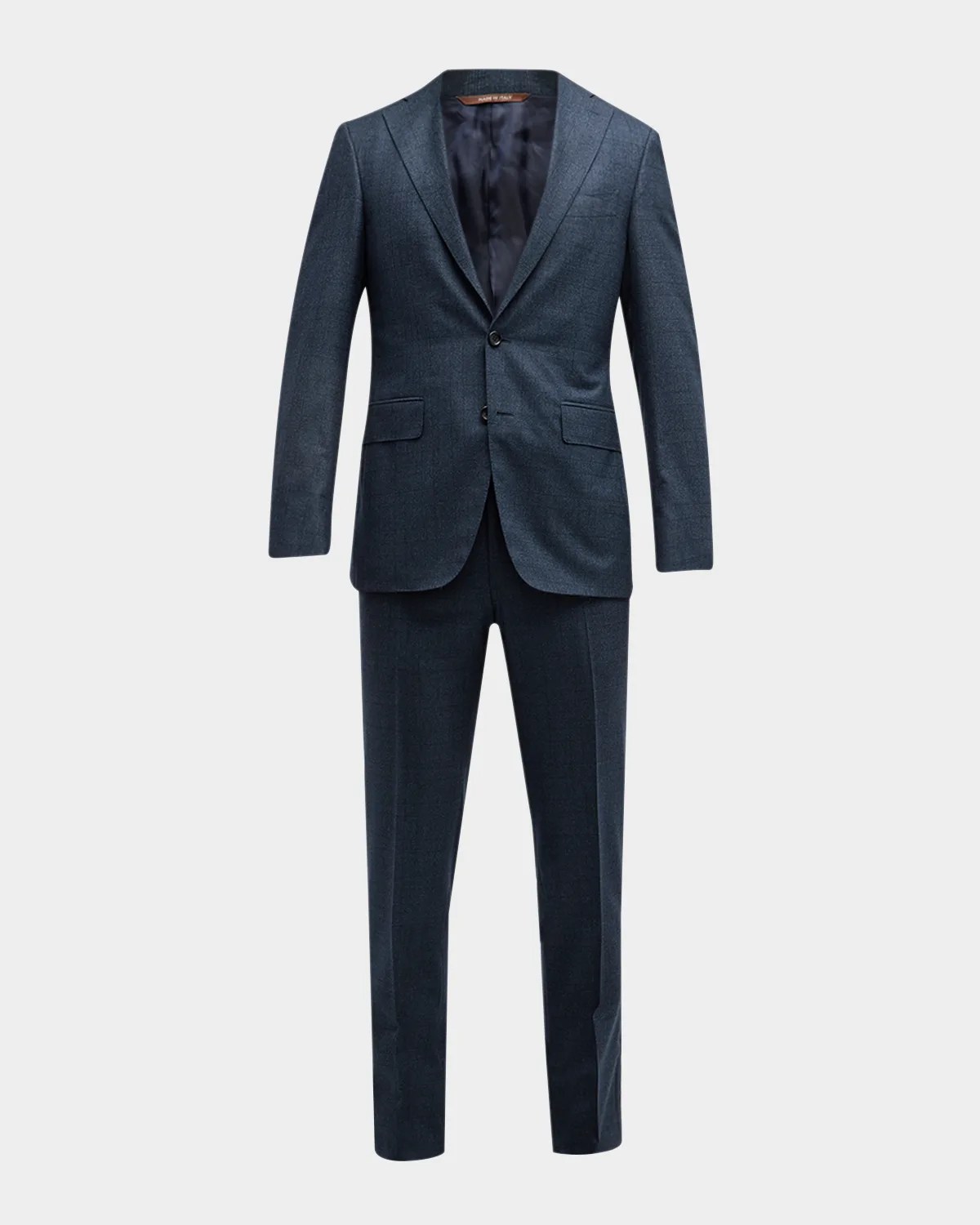 Canali Men's Plaid Wool Suit Neiman Marcus