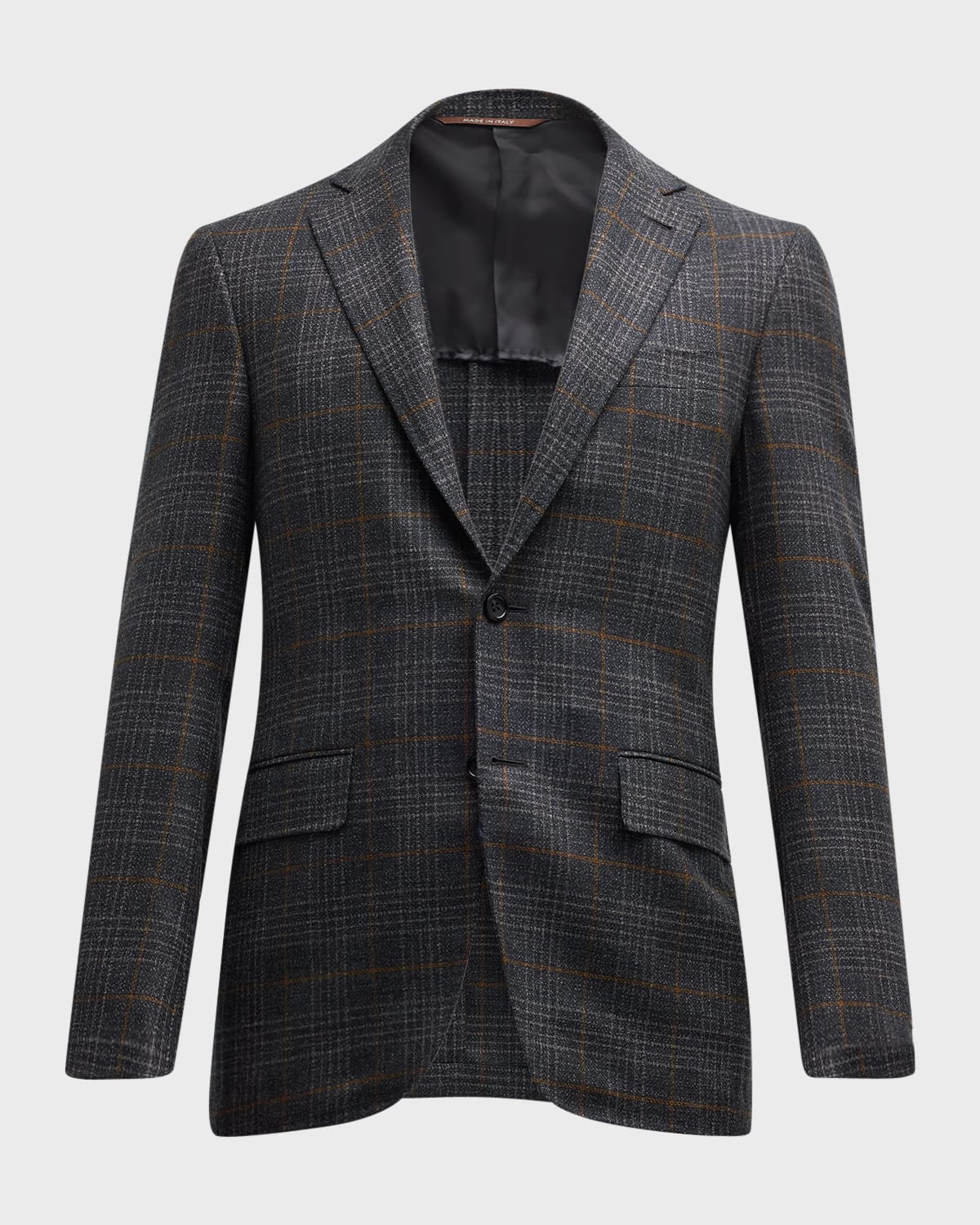 Canali Men's Plaid Sport Coat Neiman Marcus