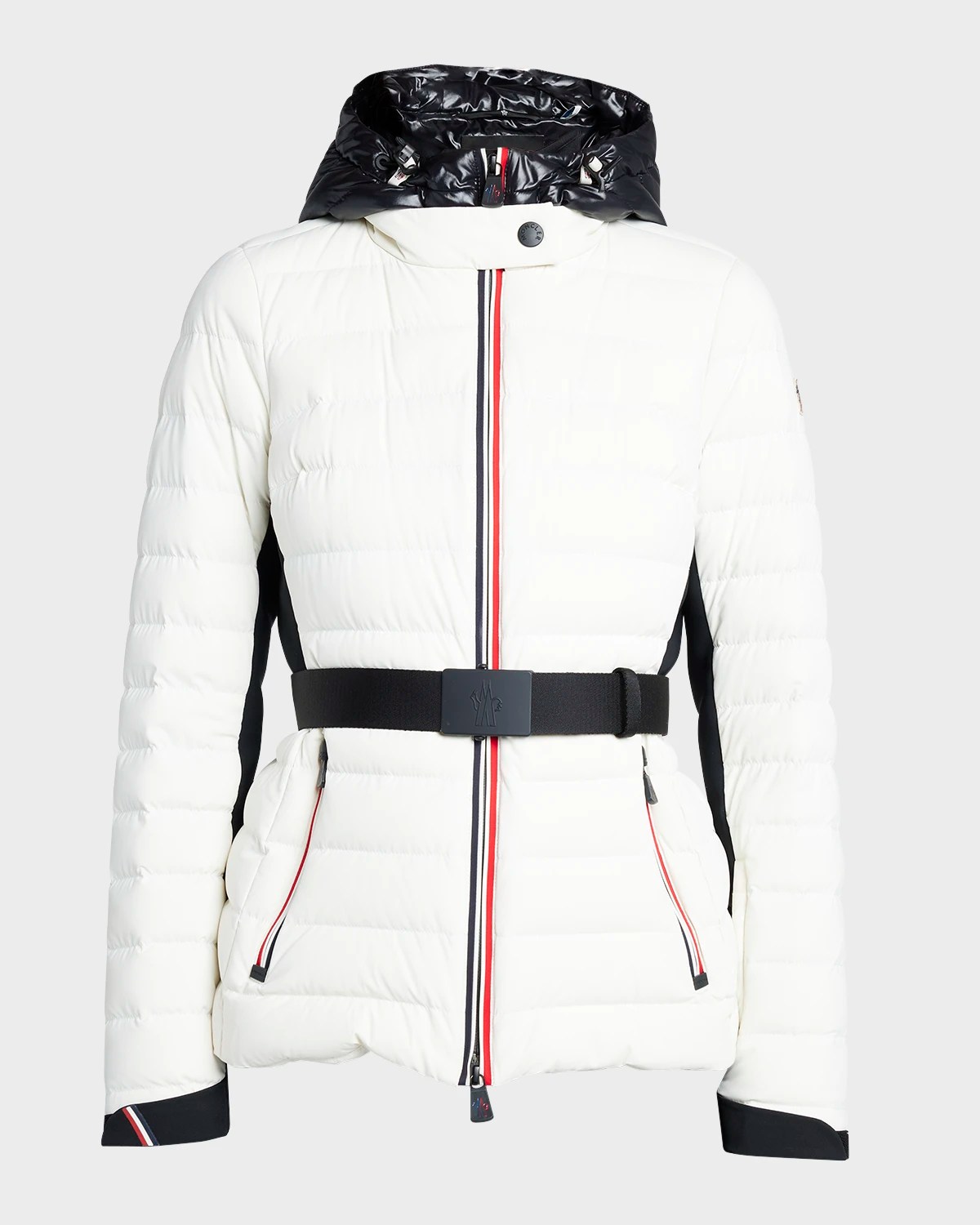 Moncler Grenoble Bruche Belted Utility Jacket Neiman Marcus