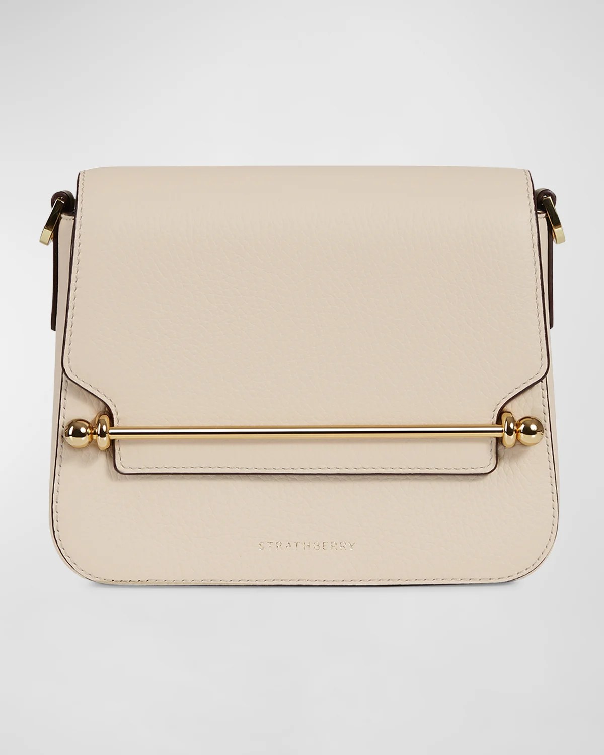 STRATHBERRY Ace Mini Flap Leather Crossbody Bag Neiman Marcus