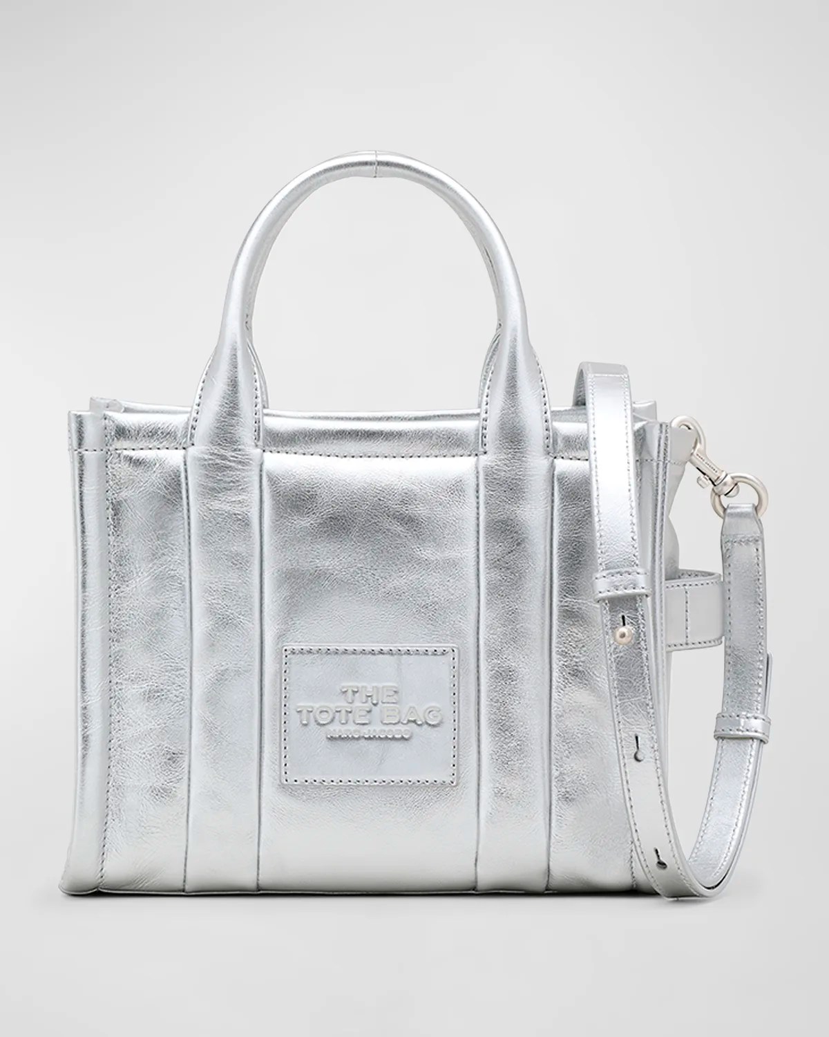 Marc Jacobs The Monogram Metallic Small Tote Bag Neiman Marcus