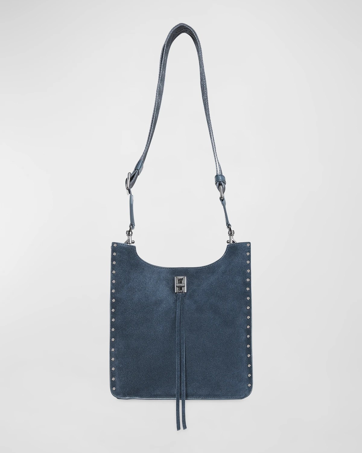 Rebecca Minkoff Darren Studded Bicolor Shoulder Bag Neiman Marcus