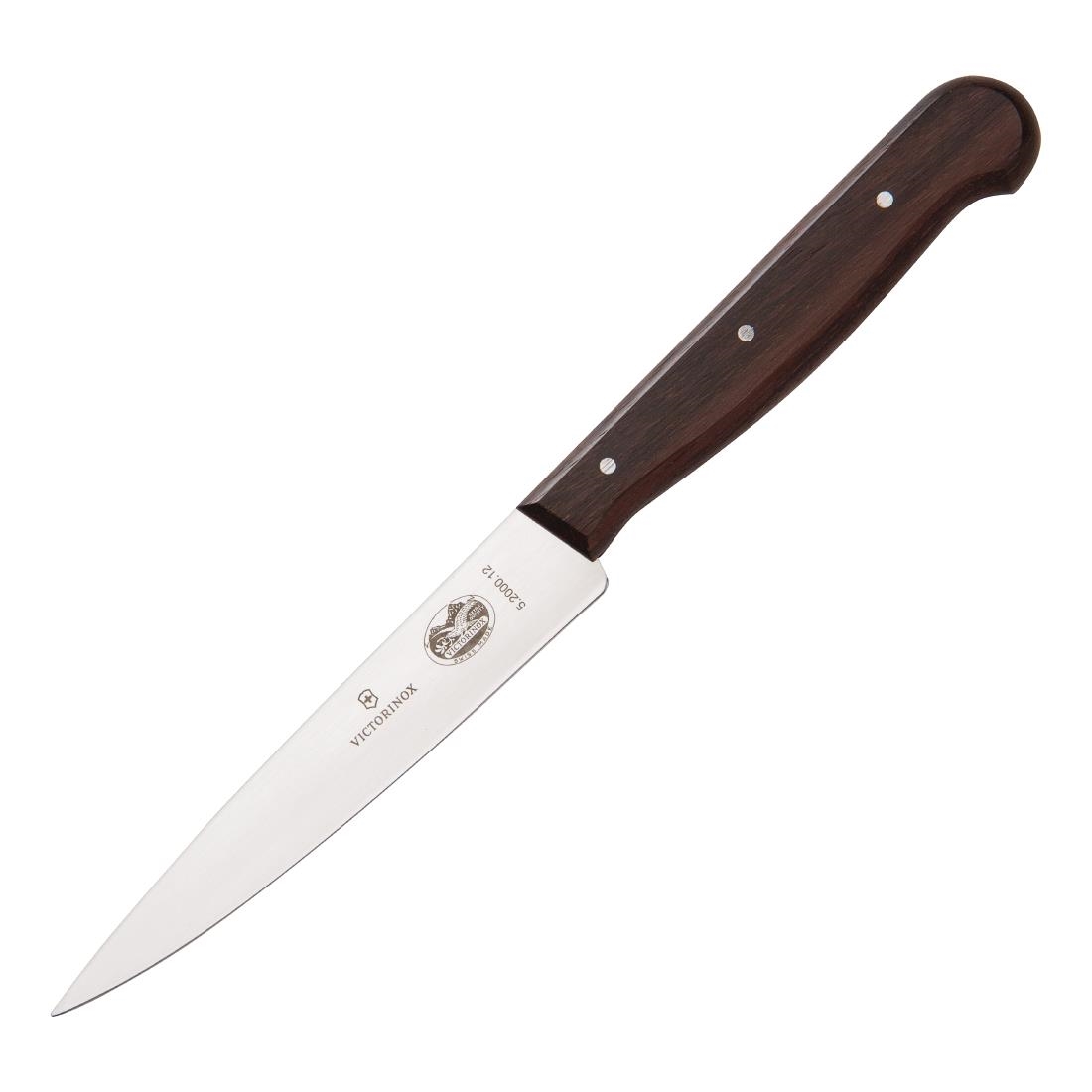 Victorinox Wooden Handled Kitchen Knife 12cm CC268 Buy Online at