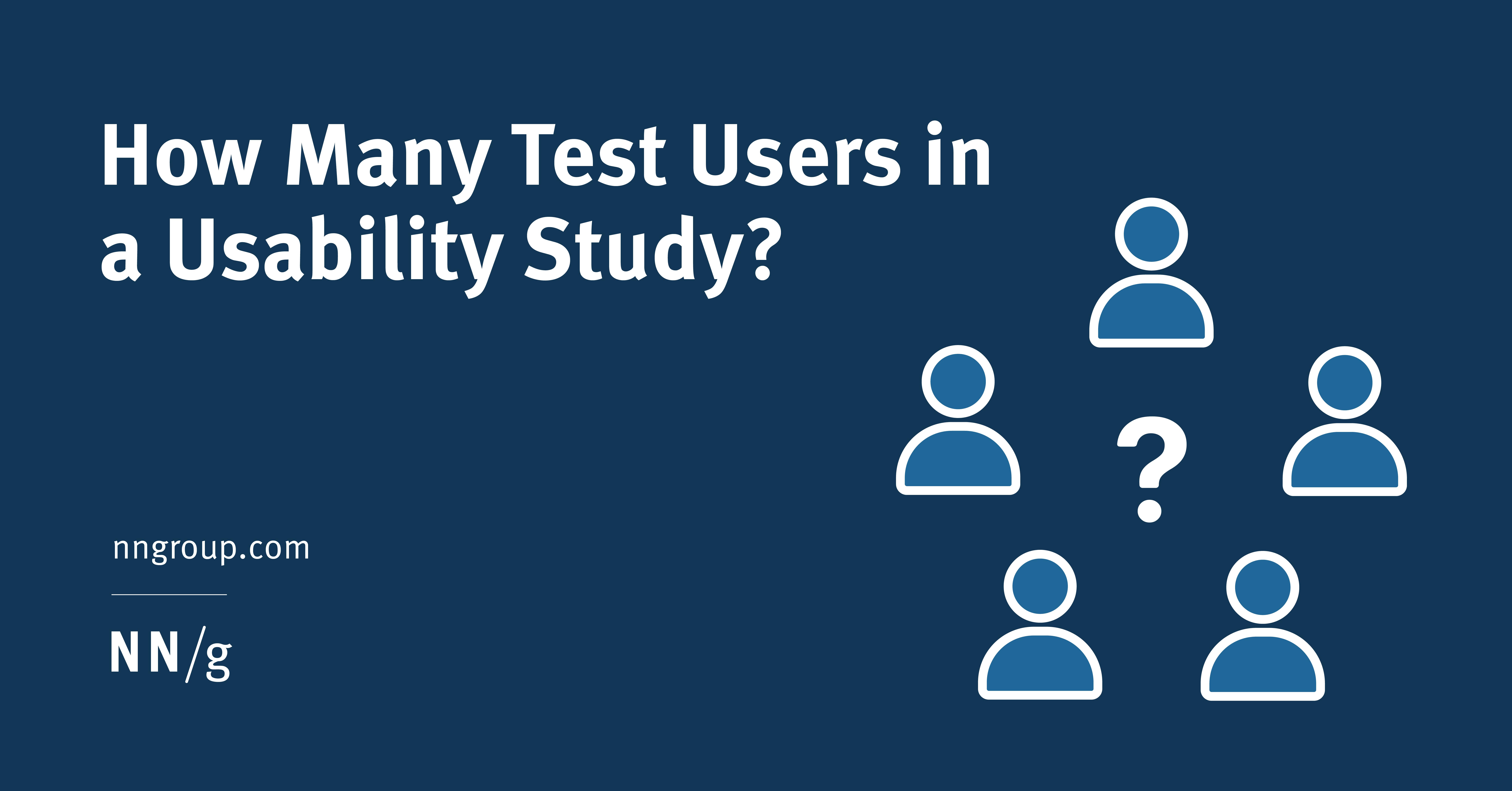 How Many Test Users in a Usability Study?