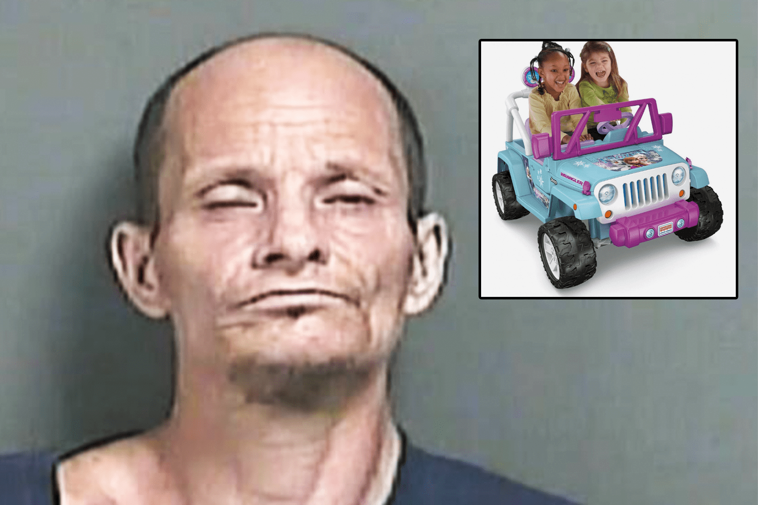 Indiana Man Busted For DUI In Kids' Power Wheels Jeep Not the Bee