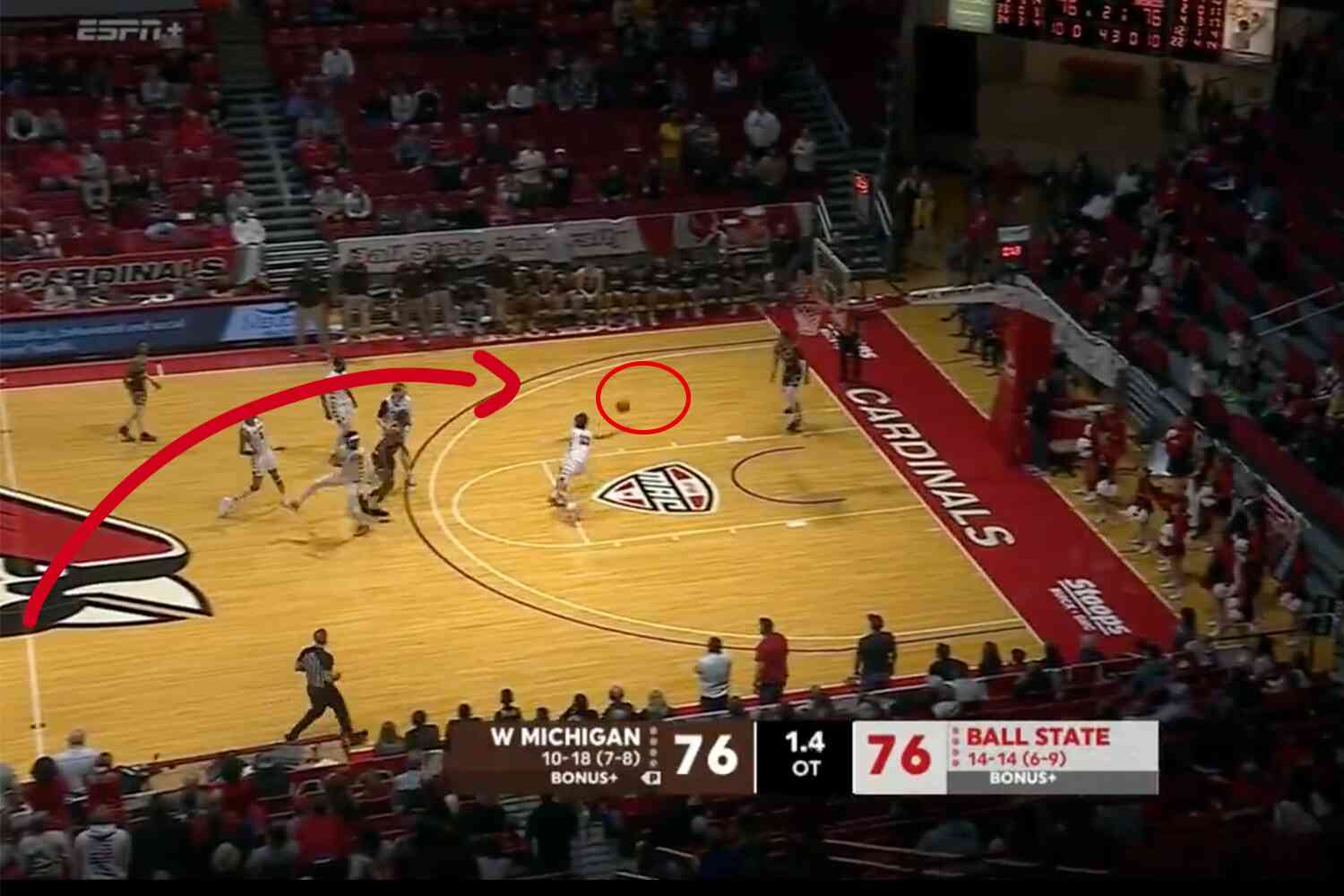 It's March! Watch this magical overtime ending from an NCAA basketball game last night Not the Bee