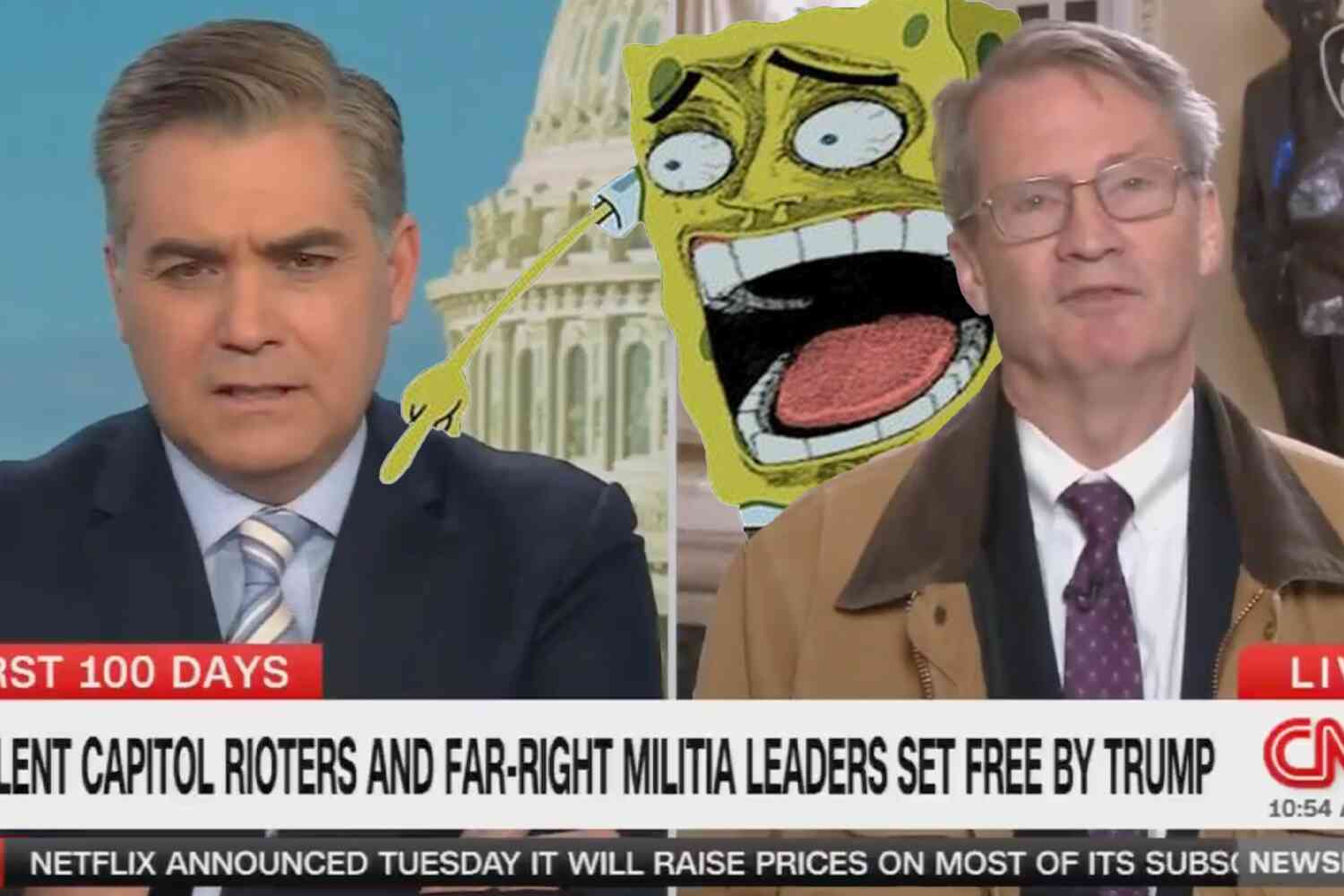 Watch Tennessee's Tim Burchett end Jim Acosta's entire career Not the Bee