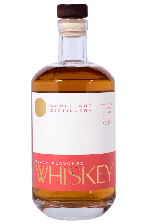 Noble Cut Distillery Peach Flavored Whiskey 750 ML Whiskey OHLQ