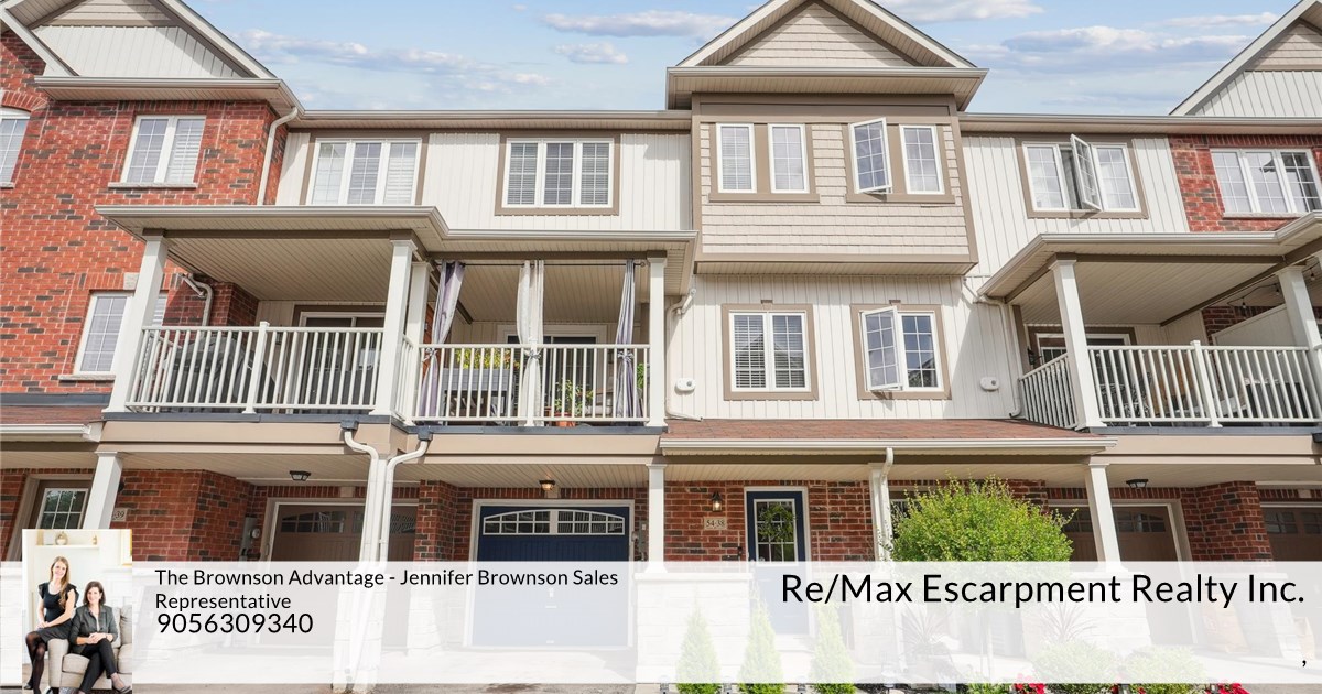 54 Nisbet Blvd, 38, Waterdown, ON L0R 2H9