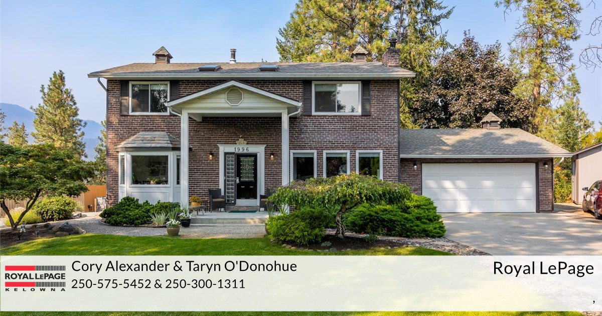 1996 Tomat Ave, West Kelowna, BC V1Z 3C7