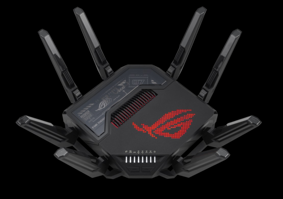 ASUS reveals their WIFI ROG Rapture GT-BE98 Pro router - OC3D