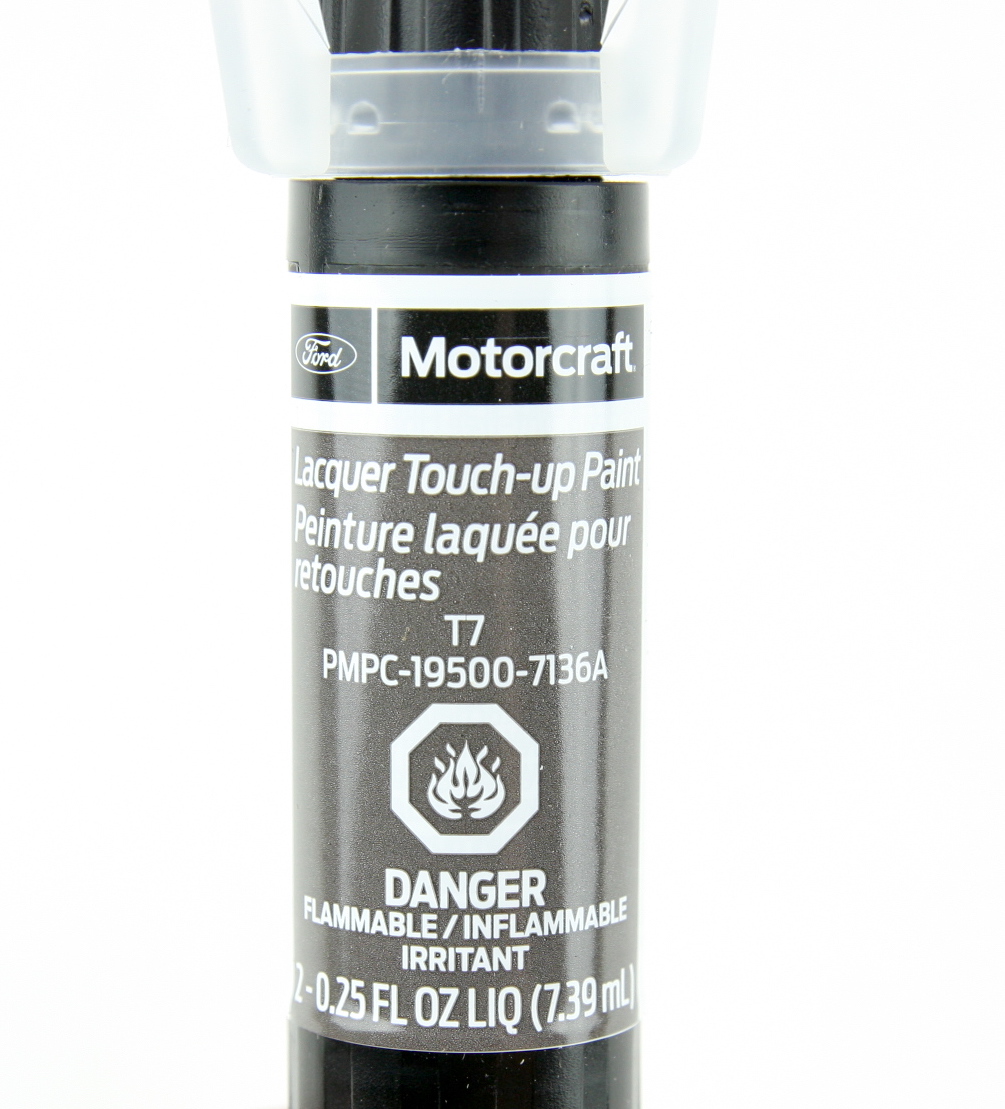 New OEM Ford Touch Up Paint Dark Stone Charcoal Code T7 Clear Coat Kit 7136A