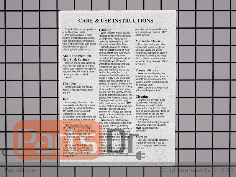 00741953 Bosch Range/Cooktop Griddle Plate Parts Dr