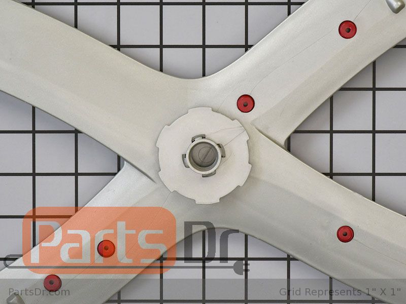 WD22X22853 GE Dishwasher Middle Spray Arm Parts Dr