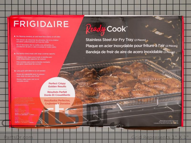 FRIGPEREAFT Frigidaire Air Fryer Tray (Stainless) Parts Dr