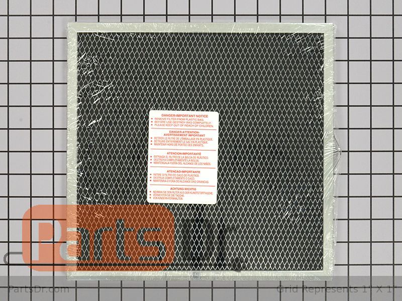 WP4396388 Whirlpool Vent Hood Charcoal Filter Parts Dr