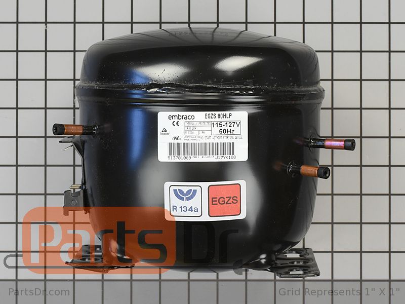 W10139462 Whirlpool Refrigerator Compressor Parts Dr