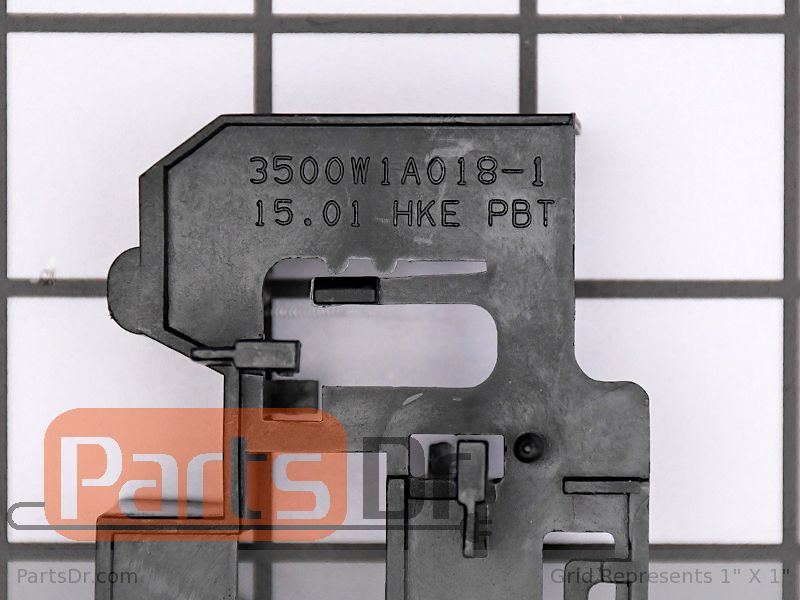 WP8185271 Whirlpool Microwave Latch Bracket Parts Dr