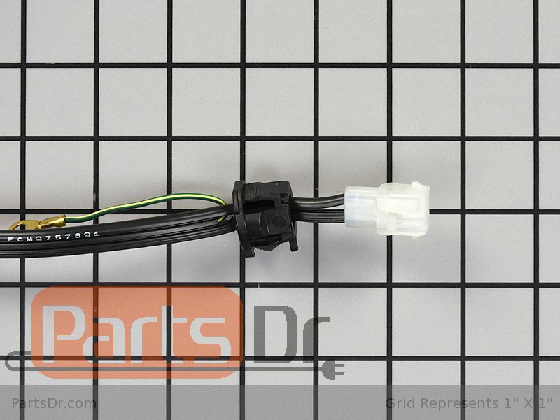 WP9757891 Whirlpool Range Power Cord Parts Dr