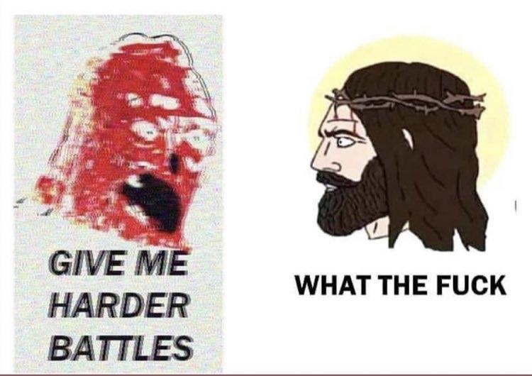 GIVE ME HARDER BATTLES The Donald America First!