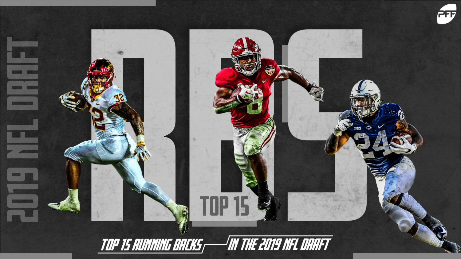 PFF's top15 running backs in the 2019 NFL Draft