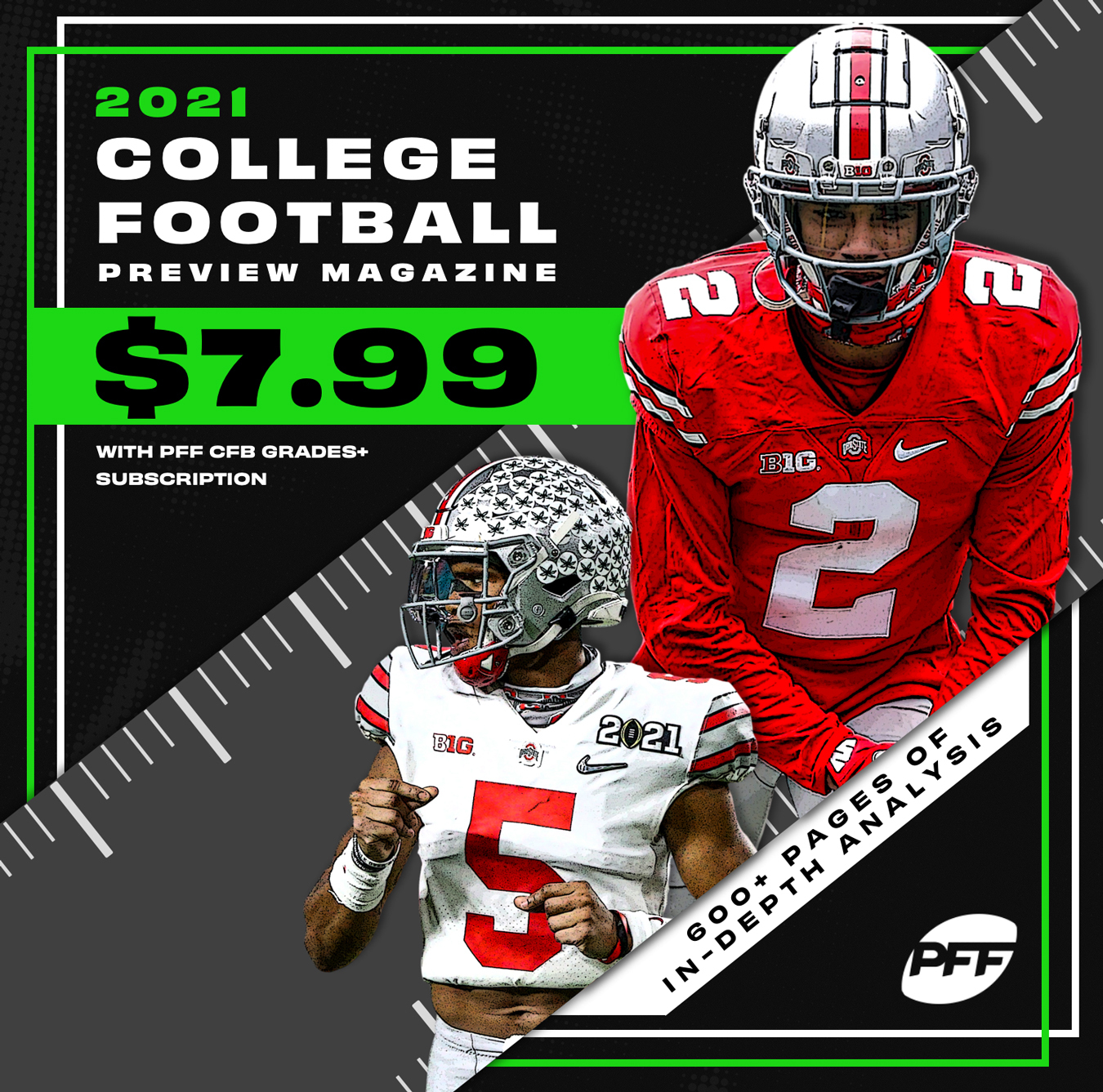 The PFF Preseason College Football AllBig Ten Team Indiana's Michael