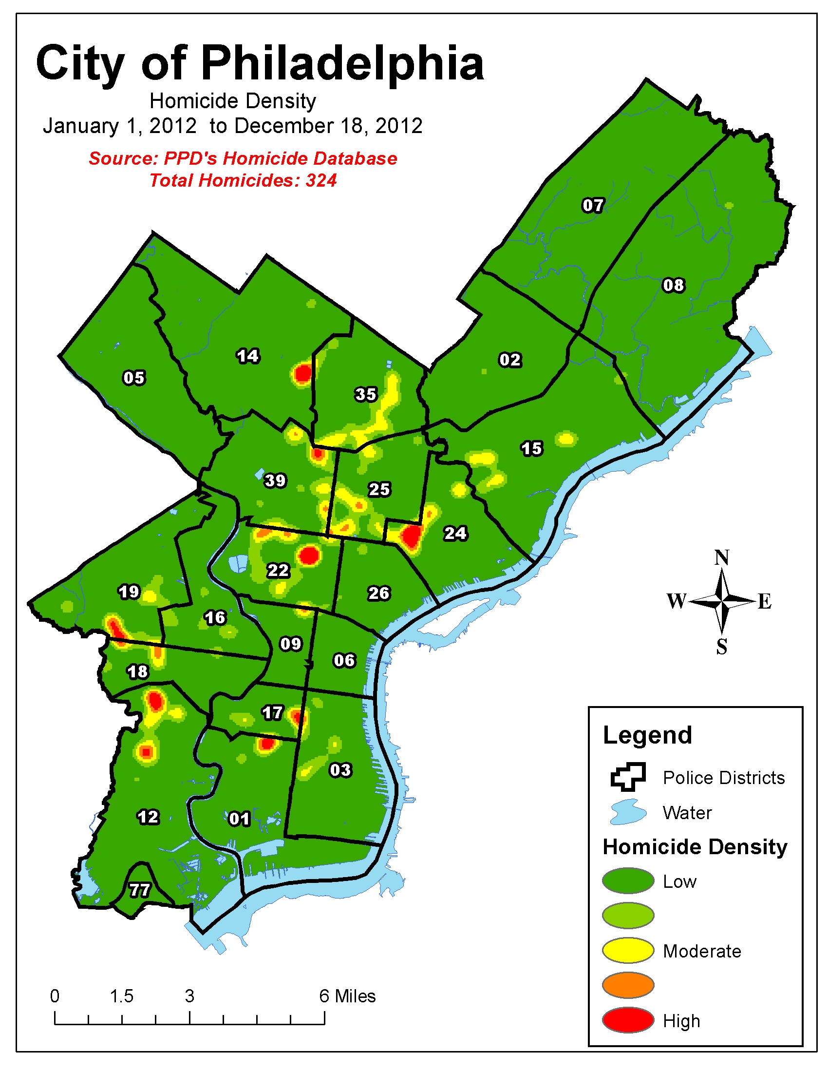 Philly Police District Map
