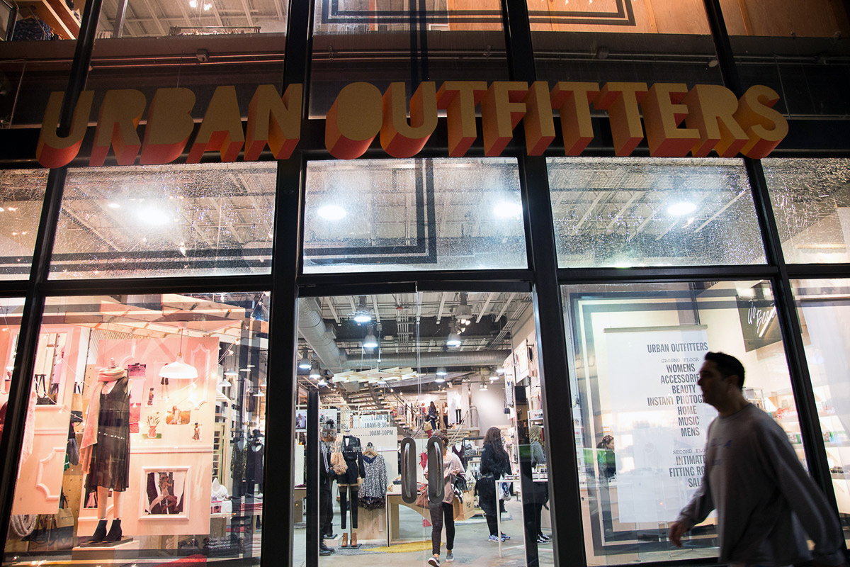 Urban Outfitters Store Front