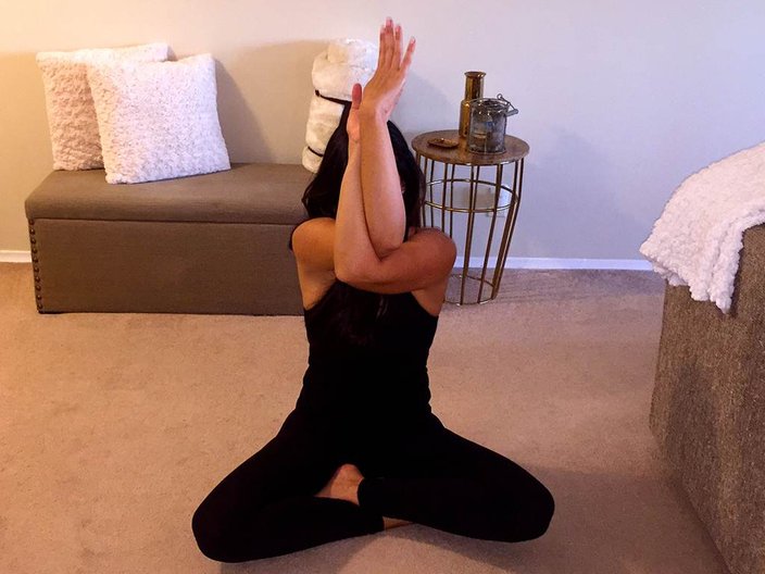 Say bye to 'tech neck' Simple stretches to avoid neck and