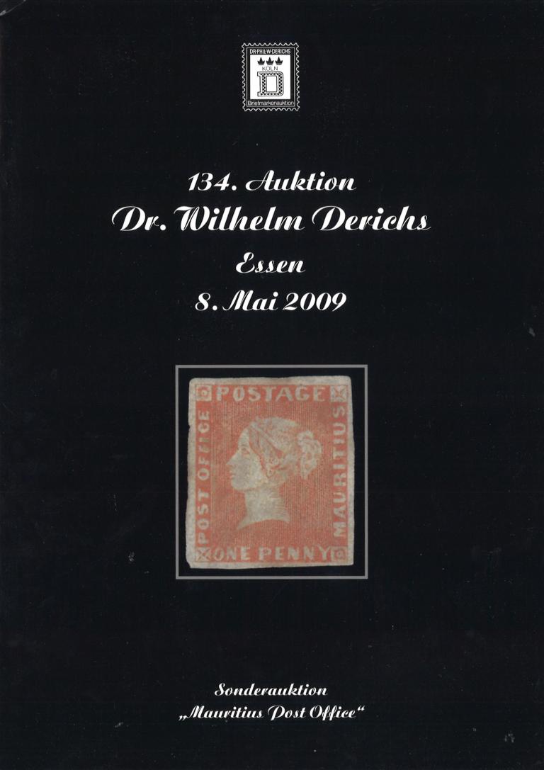 MAURITIUS Dr. Wilhelm Derichs, 134. Auktion, "Mauritius Post Office